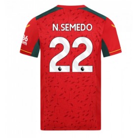 Wolves Nelson Semedo #22 Borta Kläder 2023-24 Kortärmad